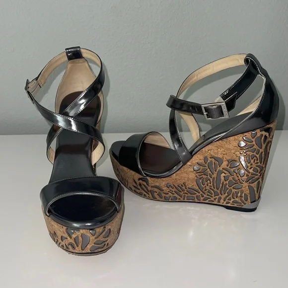 Jimmy Choo wedge sandals - Picture 1 of 11